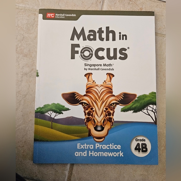*NEW*  Math in Focus Student Edition Volume B Grade 4 (homeschool curriculum) - Picture 1 of 2